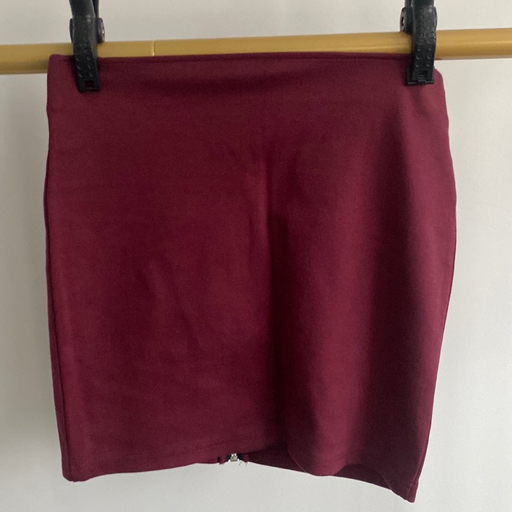 Purple Mini Skirt!